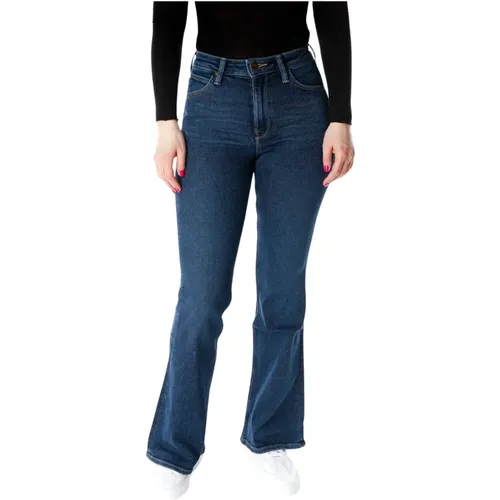 Breese Bootcut Highwaist Jeans , Damen, Größe: W30 - Lee - Modalova