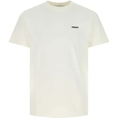 Ivory Baumwoll T-Shirt Set , Herren, Größe: M - Ambush - Modalova