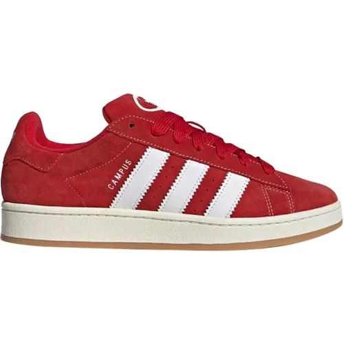 Rote Campus Sneakers , Herren, Größe: 44 EU - Adidas - Modalova