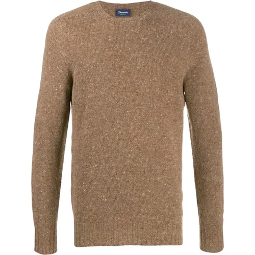 Crew-Neck Sweater , male, Sizes: XL, 2XL - Drumohr - Modalova