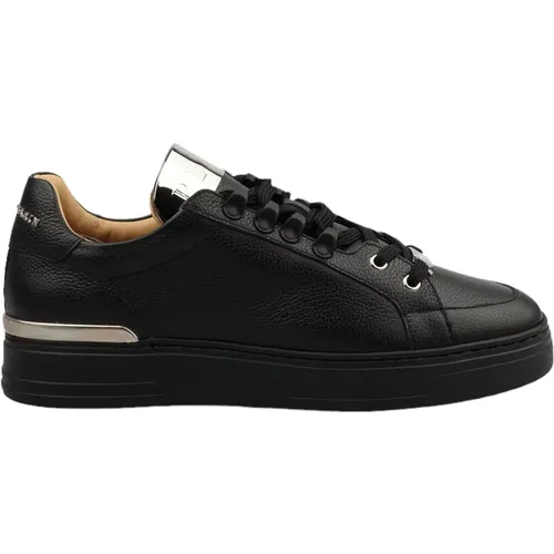 Leather Sneakers Faas Msc3211 Ple010N , male, Sizes: 9 UK - Philipp Plein - Modalova