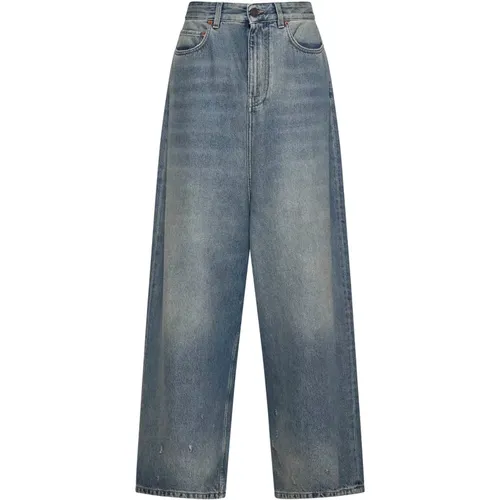 Baggy Denim Jeans , female, Sizes: XS - Balenciaga - Modalova