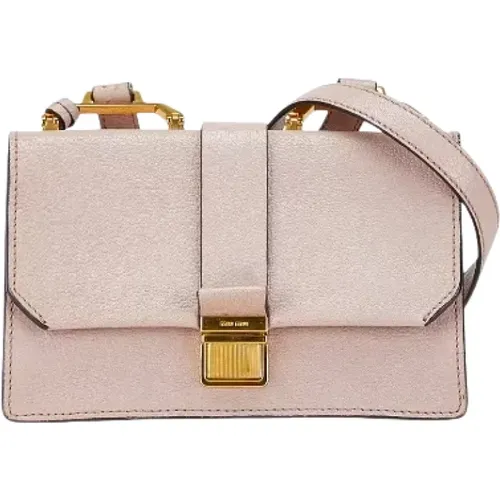 Pre-owned Leder schultertasche - Miu Miu Pre-owned - Modalova