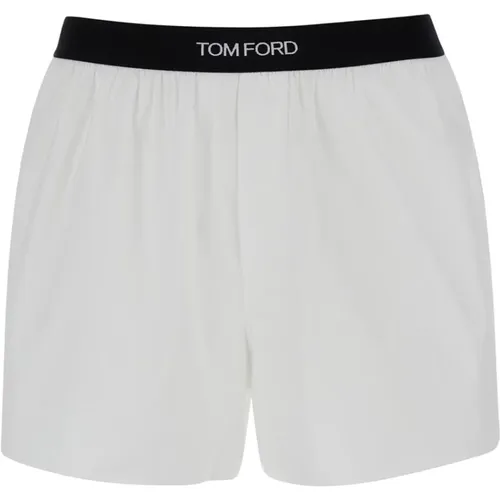 Weiße Unterwäsche POPline Stretch , Herren, Größe: L - Tom Ford - Modalova