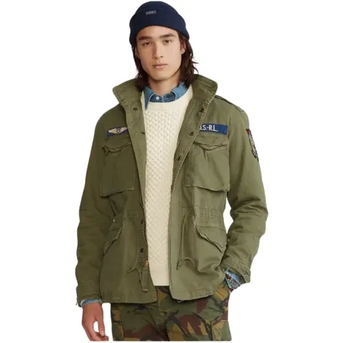 Combat Jacket , male, Sizes: XL, M, 2XL, S, L, XS - Polo Ralph Lauren - Modalova