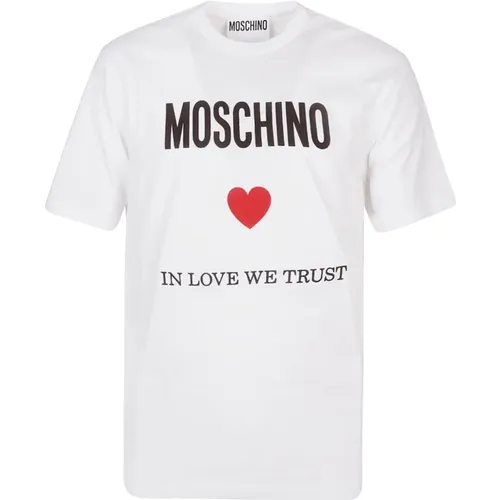 Fantasy T-Shirt , Herren, Größe: XL - Moschino - Modalova