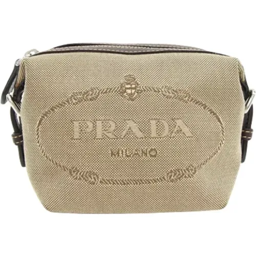 Pre-owned Canvas prada-bags , female, Sizes: ONE SIZE - Prada Vintage - Modalova