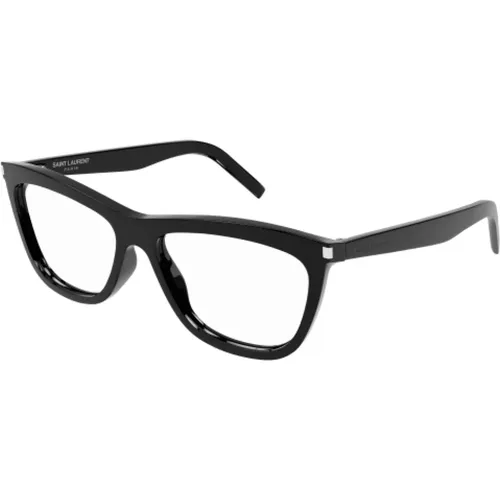 Schwarze Transparente Sonnenbrille SL 517 , unisex, Größe: 57 MM - Saint Laurent - Modalova