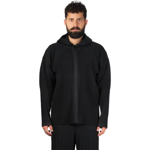 Schwarze April Blouson Jacke , Herren, Größe: L - Issey Miyake - Modalova