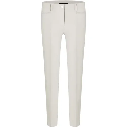 Stone Straight Leg Trousers , female, Sizes: 2XL, XL, 3XL, S - CAMBIO - Modalova