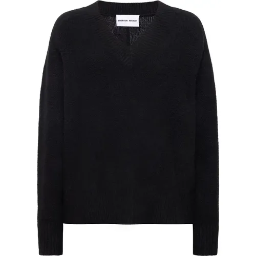 V-neck Sweater , Damen, Größe: XS - Emerson Renaldi - Modalova