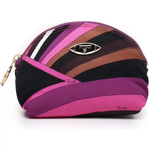 Beauty Bag with Zip Closure , female, Sizes: ONE SIZE - EMILIO PUCCI - Modalova