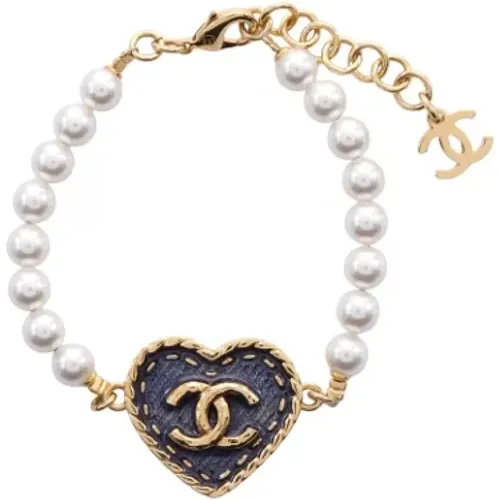 Pre-owned Metal bracelets , female, Sizes: ONE SIZE - Chanel Vintage - Modalova