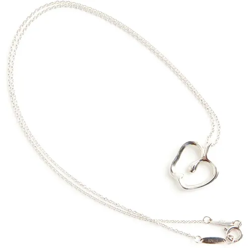 Pendant Necklace Apple , female, Sizes: ONE SIZE - Tiffany & Co. Pre-owned - Modalova