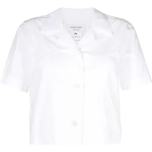Short Sleeve Shirts , Damen, Größe: L - Marine Serre - Modalova