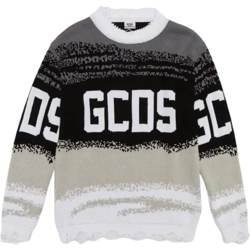 Kinder Pullover All Over Bestickt - GCDS - Modalova