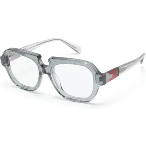 Grey Optical Frame for Everyday Use , unisex, Sizes: 53 MM - Kuboraum - Modalova