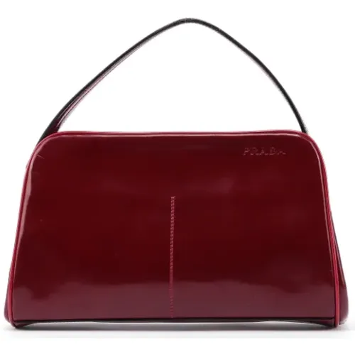 Pre-owned Leather clutches , female, Sizes: ONE SIZE - Prada Vintage - Modalova