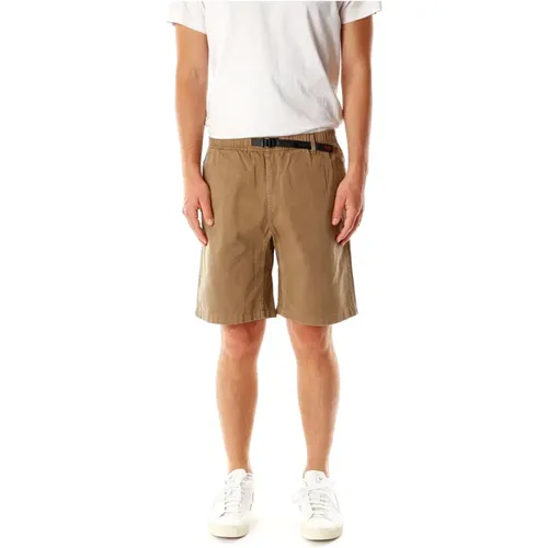 Shorts mit mittlerer Leibhöhe und Gürtel , Herren, Größe: 2XL - Gramicci - Modalova