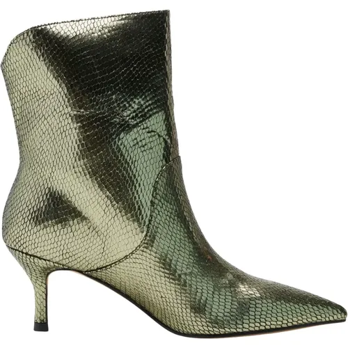 Amia Bagasjerommet Leather Boot , female, Sizes: 6 UK, 7 UK, 8 UK, 4 UK - Shoe the Bear - Modalova