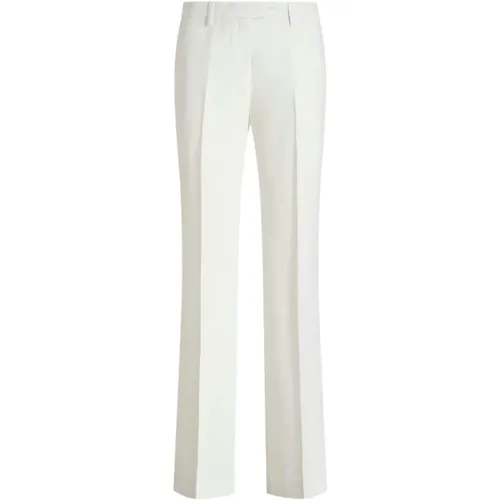 Tailored Trousers Slub Texture , female, Sizes: XS, S - ETRO - Modalova