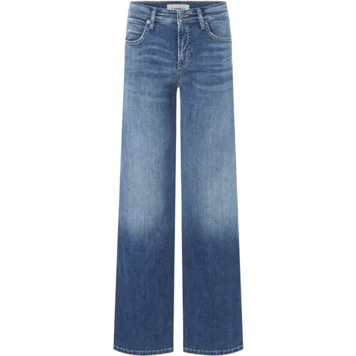 Weite Jeans in Mid , Damen, Größe: XS - CAMBIO - Modalova