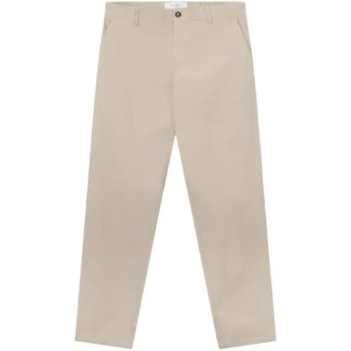 Sand Jared Twill Chinos Pants , male, Sizes: W31 L32, W30 L32, W28 L32, W31, W32 L32, W29 L32, W33 L32, W33 - Les Deux - Modalova