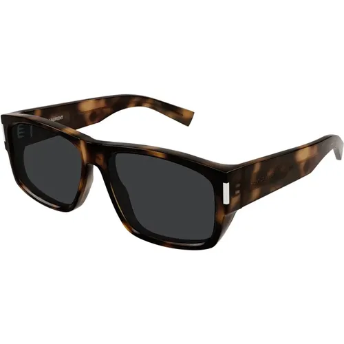 Classic Rectangular Sunglasses SL 689 , male, Sizes: 59 MM - Saint Laurent - Modalova