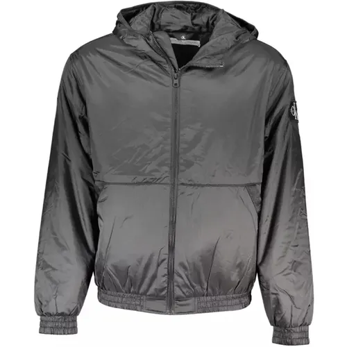 Hooded Jacket with Contrasting Details , male, Sizes: 2XL, XL, M, S, L - Calvin Klein - Modalova