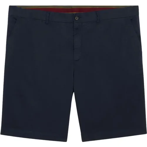 Marineblaue Baumwoll-Chino-Shorts , Herren, Größe: W36 - Brooks Brothers - Modalova