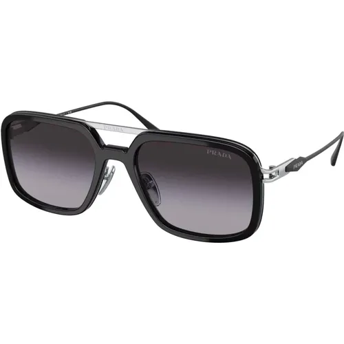 Sonnenbrillen , Herren, Größe: 55 MM - Prada - Modalova