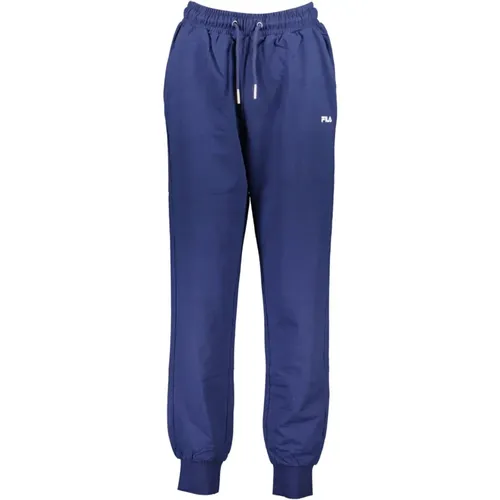 Sportliche Blaue Baumwolljeans & Hose , Herren, Größe: L - Fila - Modalova