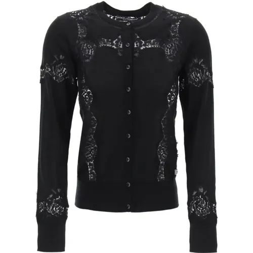 Gemütliche Strickjacke - Dolce & Gabbana - Modalova