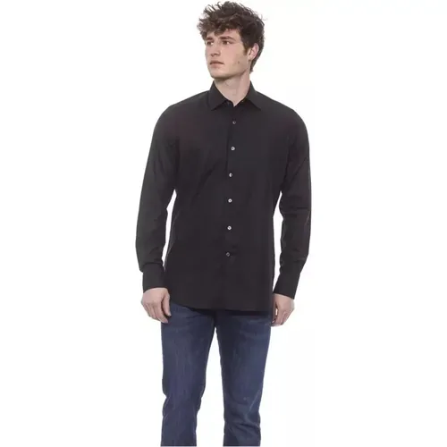 Cotton Italian Collar Shirt , male, Sizes: XL - Bagutta - Modalova