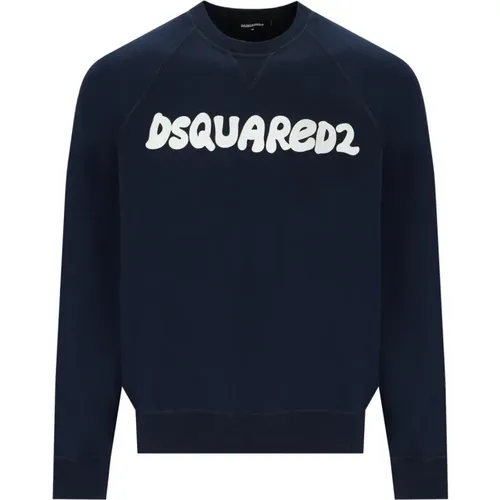 Cool Logo Sweatshirt , male, Sizes: L, XL - Dsquared2 - Modalova