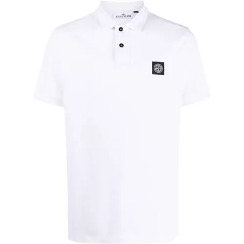 Cotton Patch Compass Polo , male, Sizes: M - Stone Island - Modalova