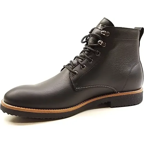 Leather Boot with Gore-Tex Lining , male, Sizes: 10 UK, 12 UK, 8 UK, 11 UK, 7 UK, 13 UK, 9 UK, 6 UK - Panama Jack - Modalova