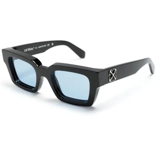 Sunglasses with Original Case , unisex, Sizes: 50 MM, 53 MM - Off White - Modalova