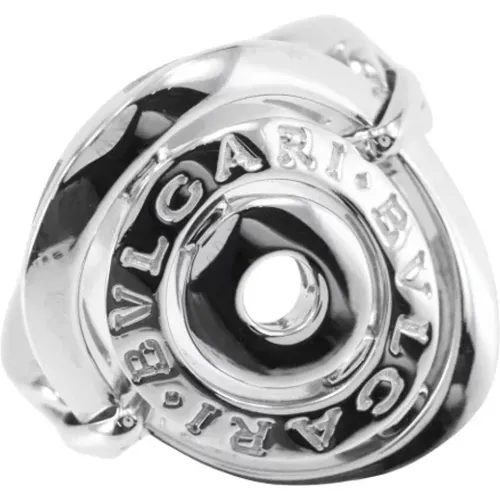 Pre-owned White Gold rings , female, Sizes: ONE SIZE - Bvlgari Vintage - Modalova