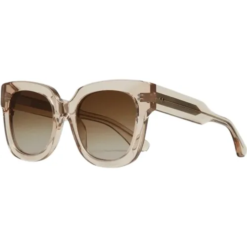 D-shaped Frame Sunglasses , female, Sizes: ONE SIZE - CHiMi - Modalova