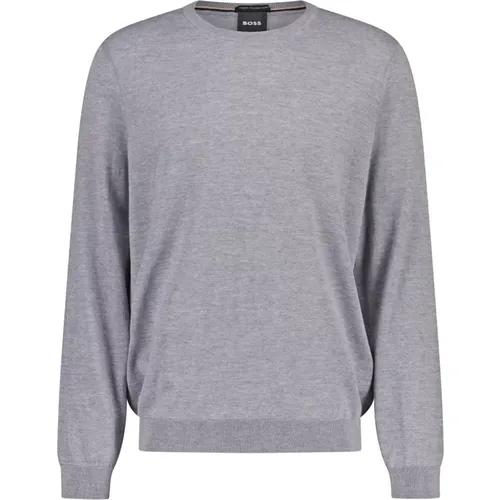 Slim-Fit Wollpullover , Herren, Größe: 2XL - Hugo Boss - Modalova