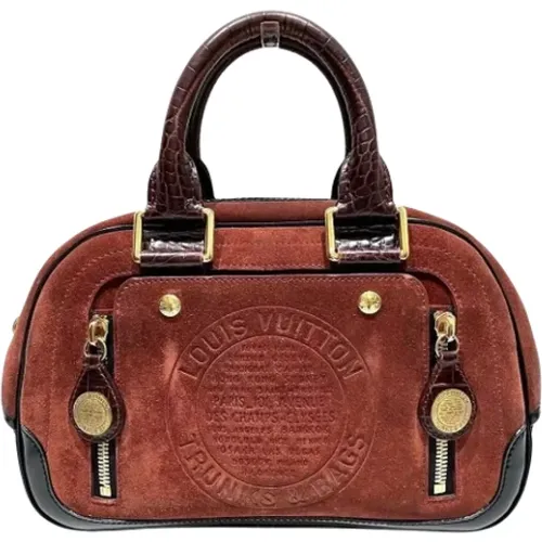 Pre-owned Suede louis-vuitton-bags , female, Sizes: ONE SIZE - Louis Vuitton Vintage - Modalova