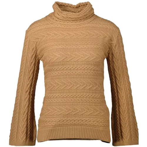 Turtleneck Sweater , Damen, Größe: M - RINASCIMENTO - Modalova