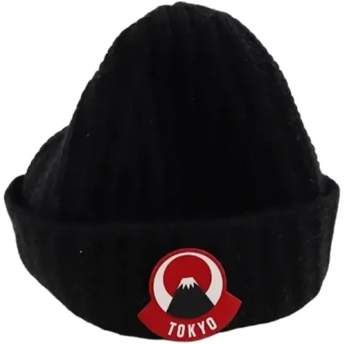 Pre-owned Wool hats , female, Sizes: ONE SIZE - Moncler Pre-owned - Modalova