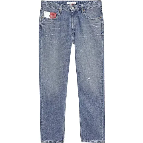 Vintage Baumwolle Hanf Denim Jeans , Herren, Größe: W33 - Tommy Hilfiger - Modalova