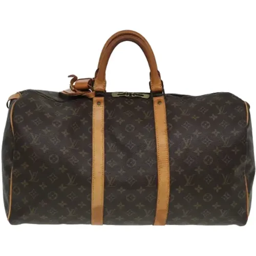 Pre-owned Canvas travel-bags , female, Sizes: ONE SIZE - Louis Vuitton Vintage - Modalova