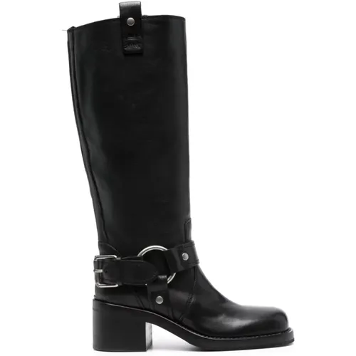 Scorpio Leather Boots , female, Sizes: 5 UK, 6 UK, 7 UK, 4 UK, 3 UK - Ash - Modalova