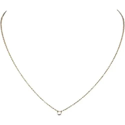 Pre-owned Rose Gold necklaces , female, Sizes: ONE SIZE - Tiffany & Co. Pre-owned - Modalova