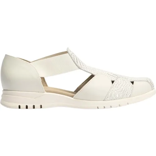 Flache Sandalen , Damen, Größe: 36 EU - PITILLOS - Modalova