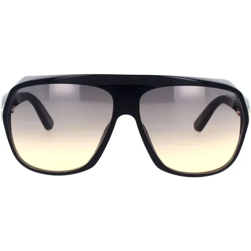 Square Sunglasses Ft0908/S Hawkings 01B , unisex, Sizes: ONE SIZE - Tom Ford - Modalova